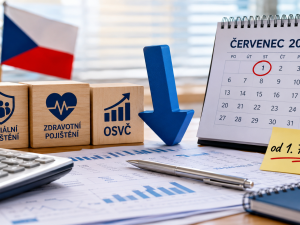 Reduction of Minimum Social Insurance Contributions for Self-Employed Individuals (OSVČ) in the Czech Republic